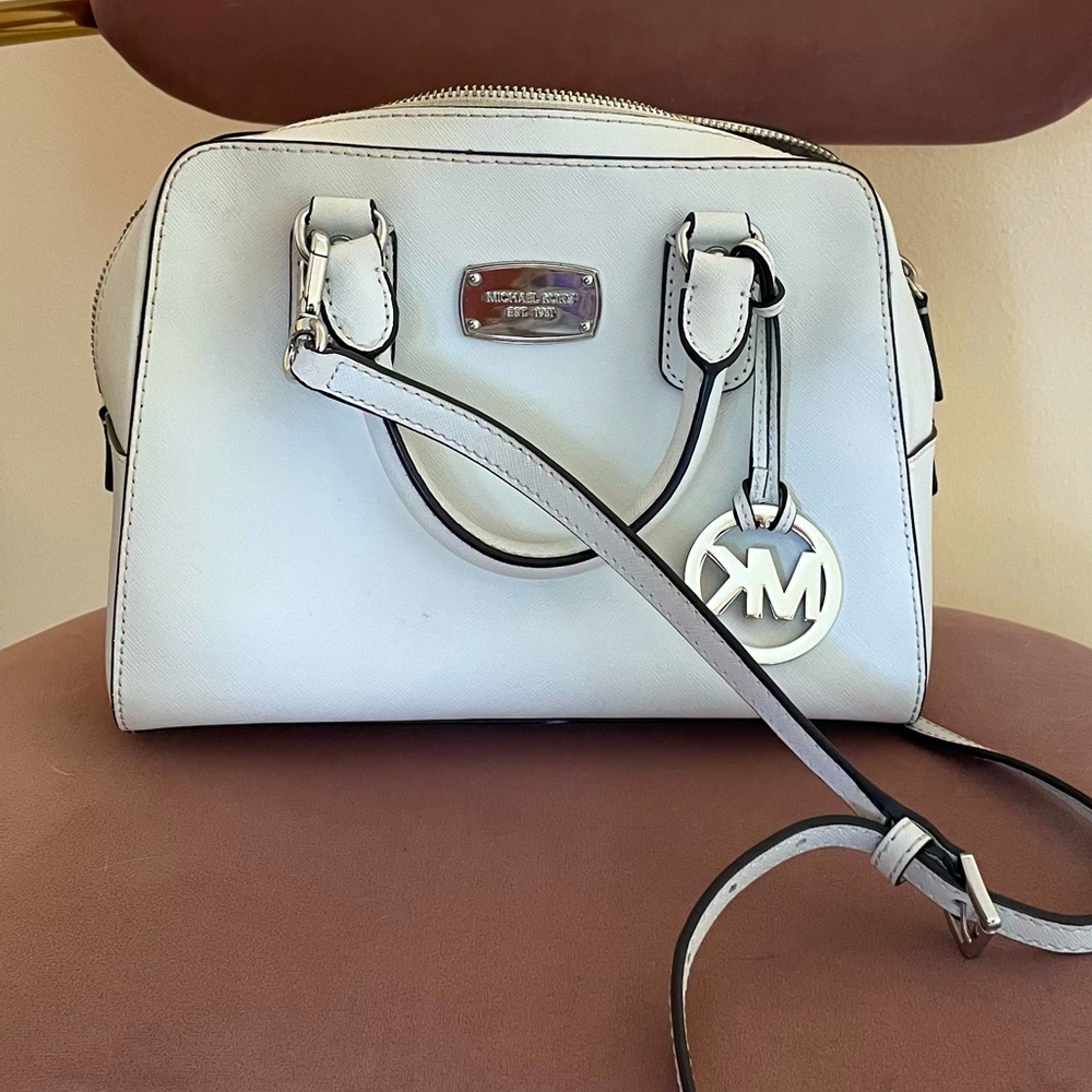 Michael Kors White Crossbody